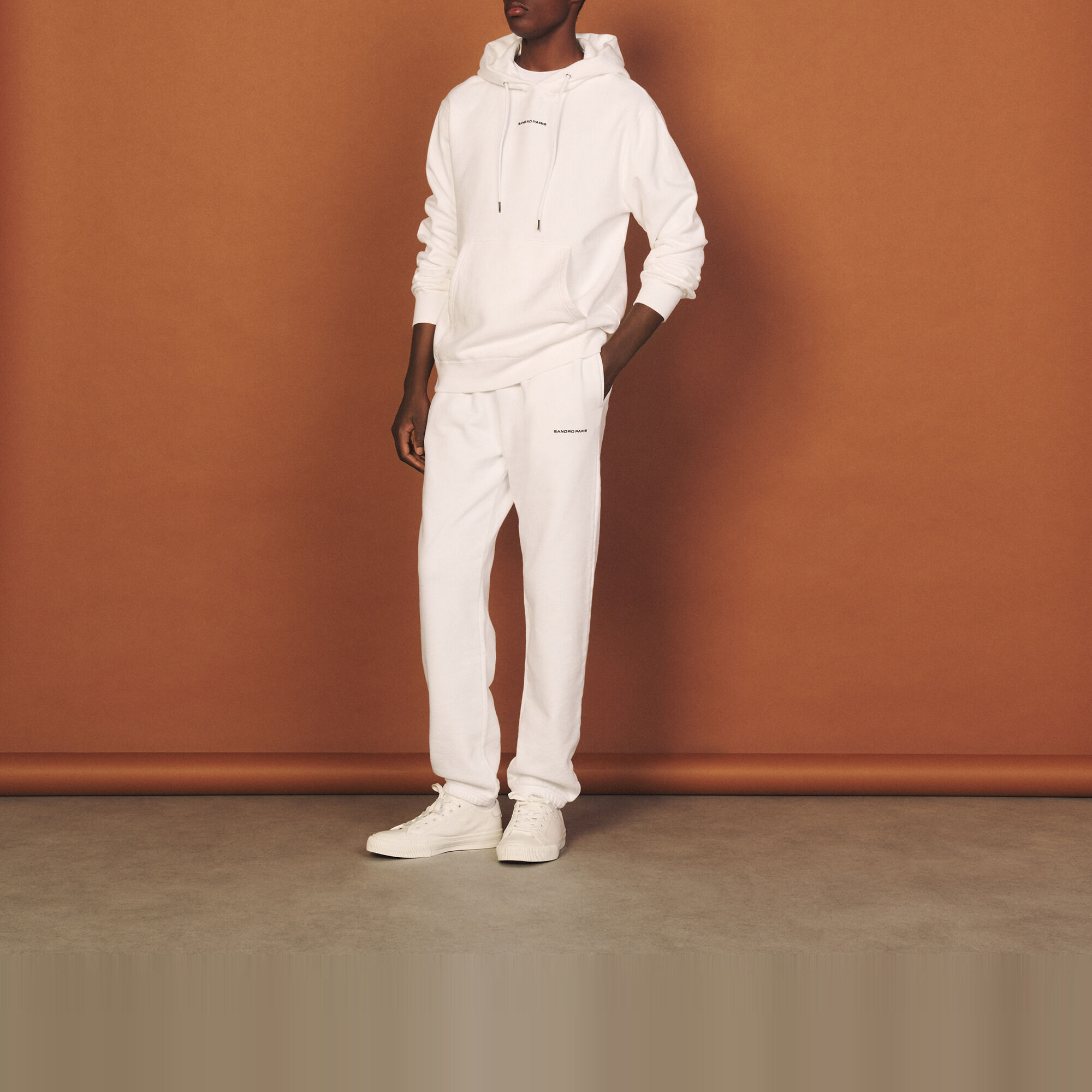 Joggingbroek met borduursel Sandro Paris