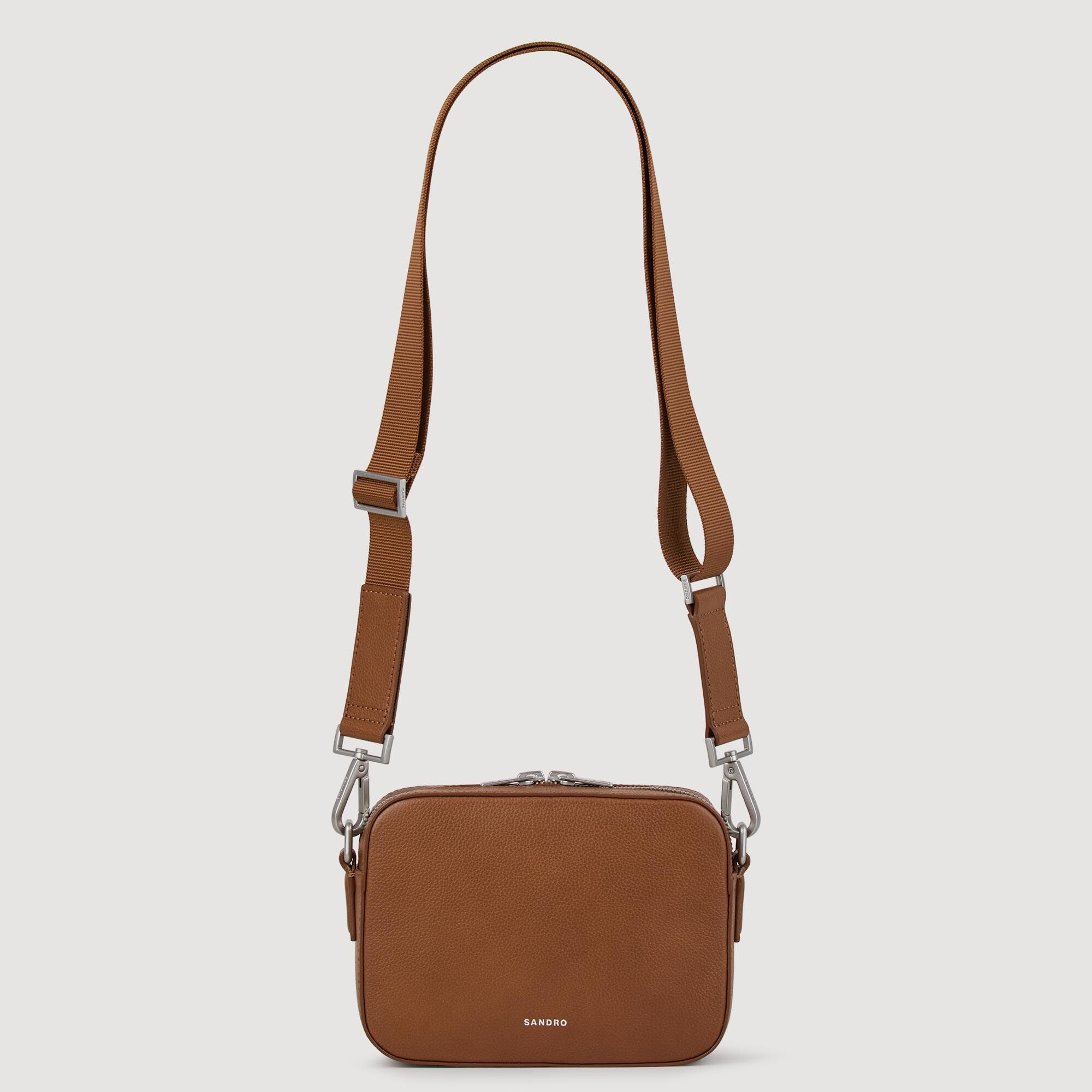 Kleine tas generfd leer