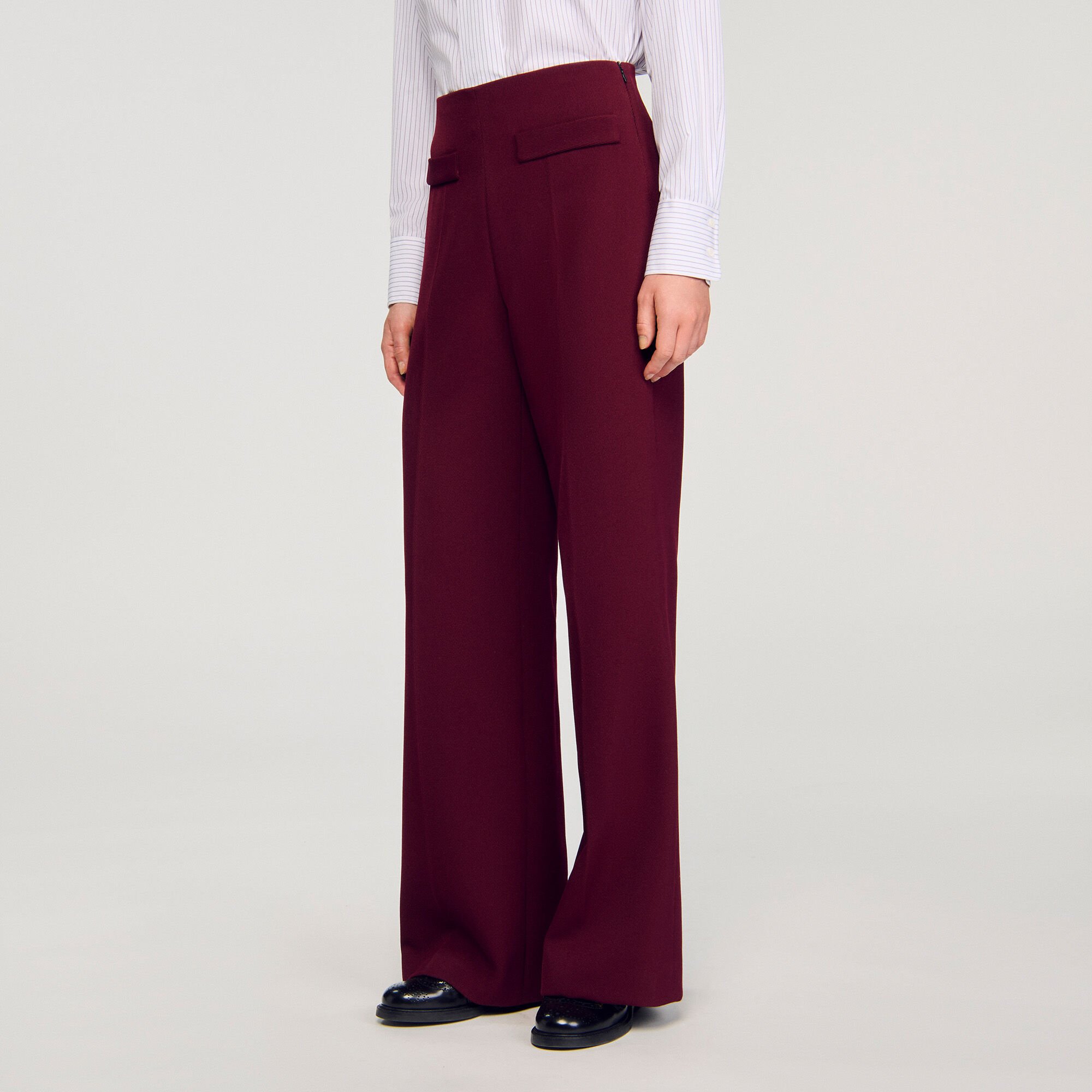 Wijdvallende pantalon