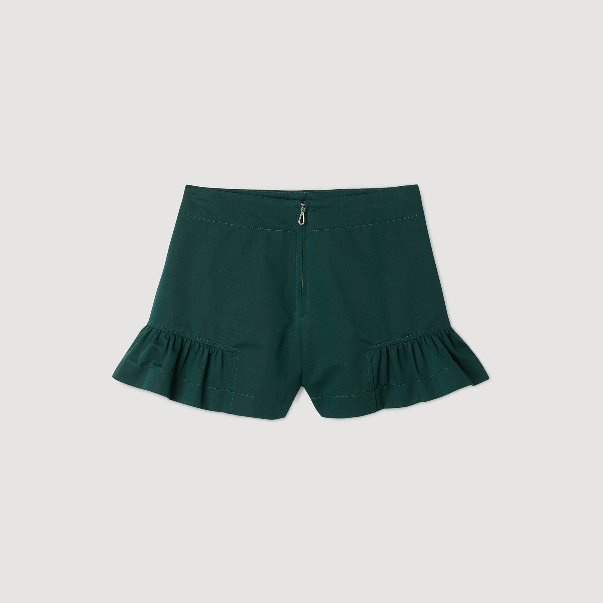 Short met volants