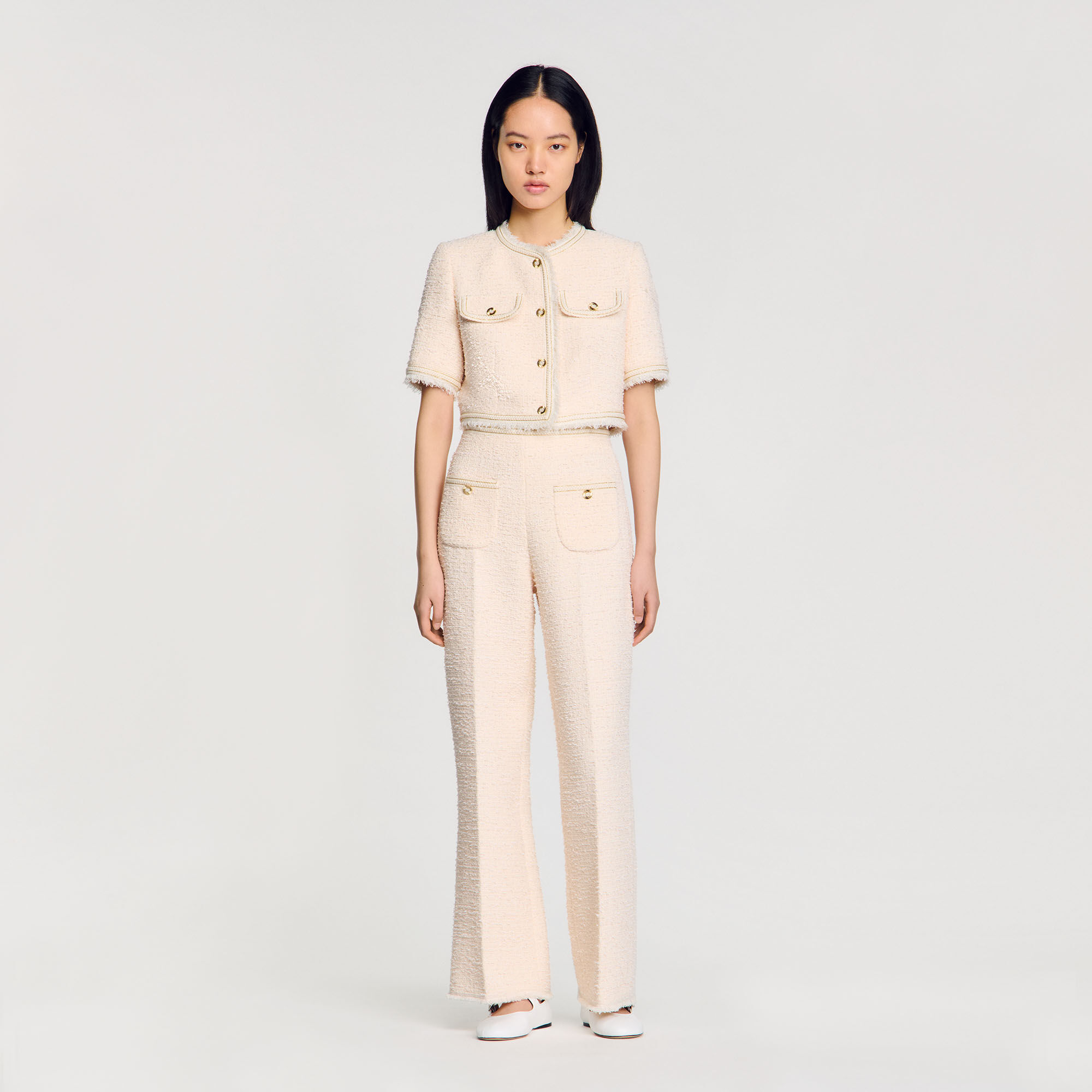 Pantalon prachtige tweed