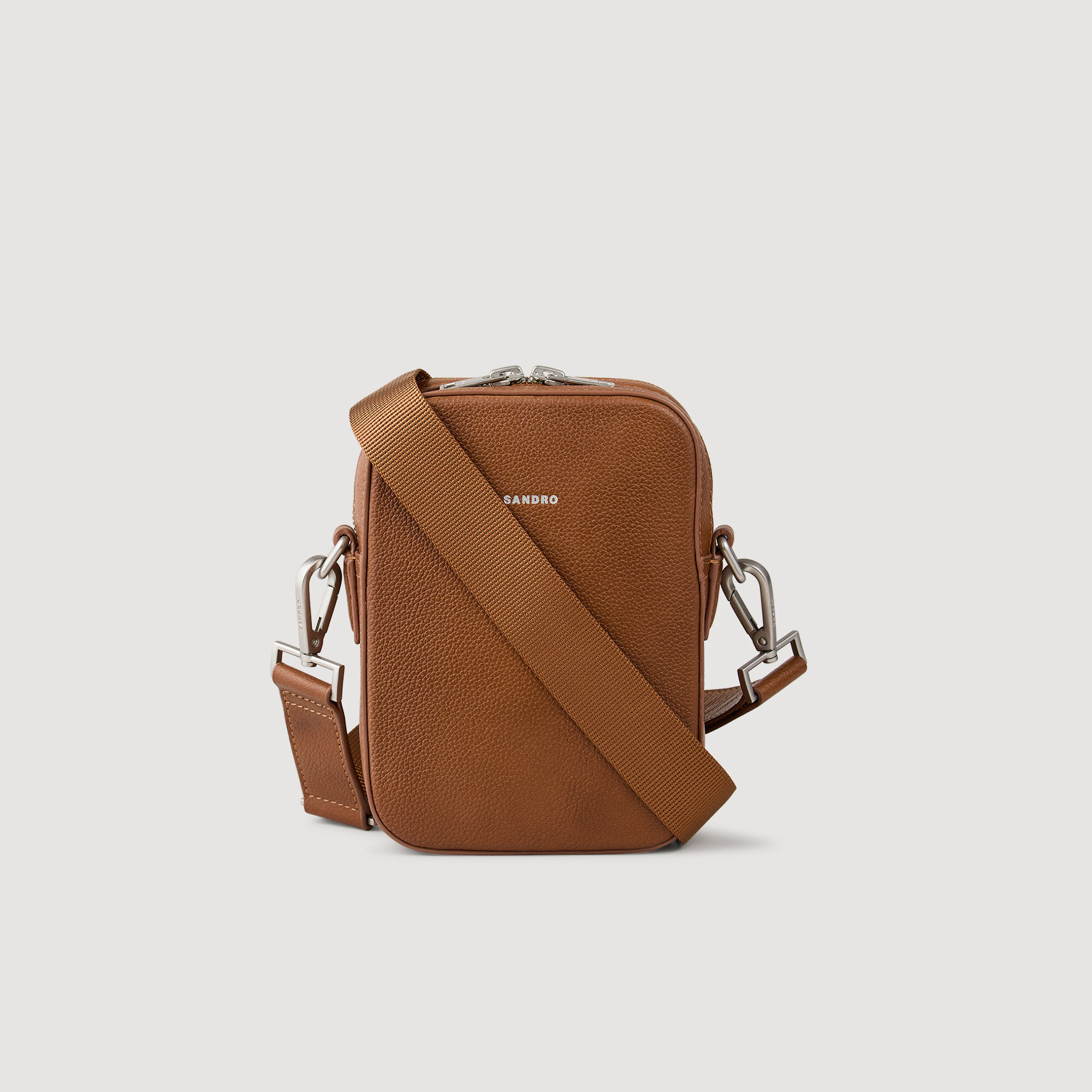 Kleine tas generfd leer