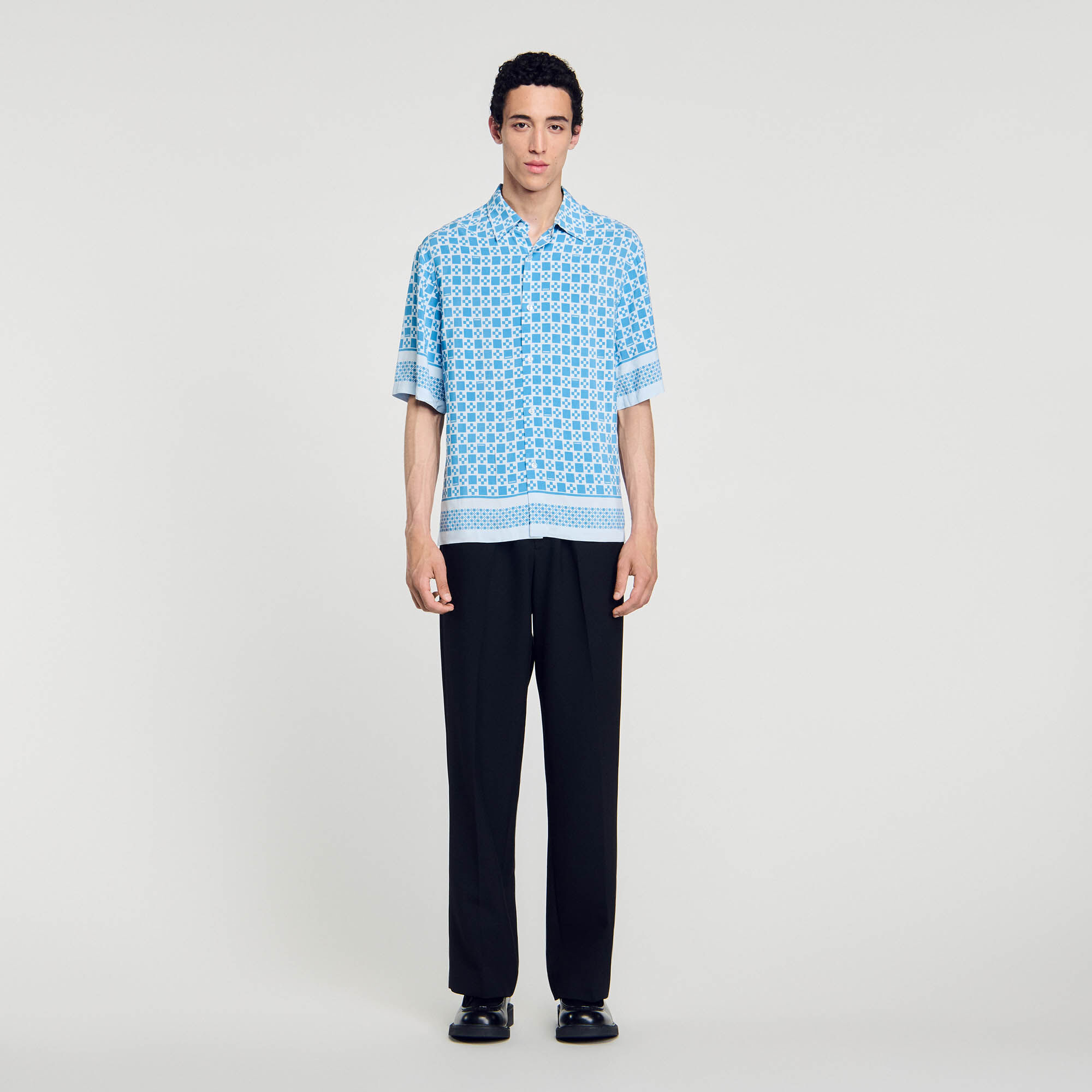 Chemise fluide Square Cross