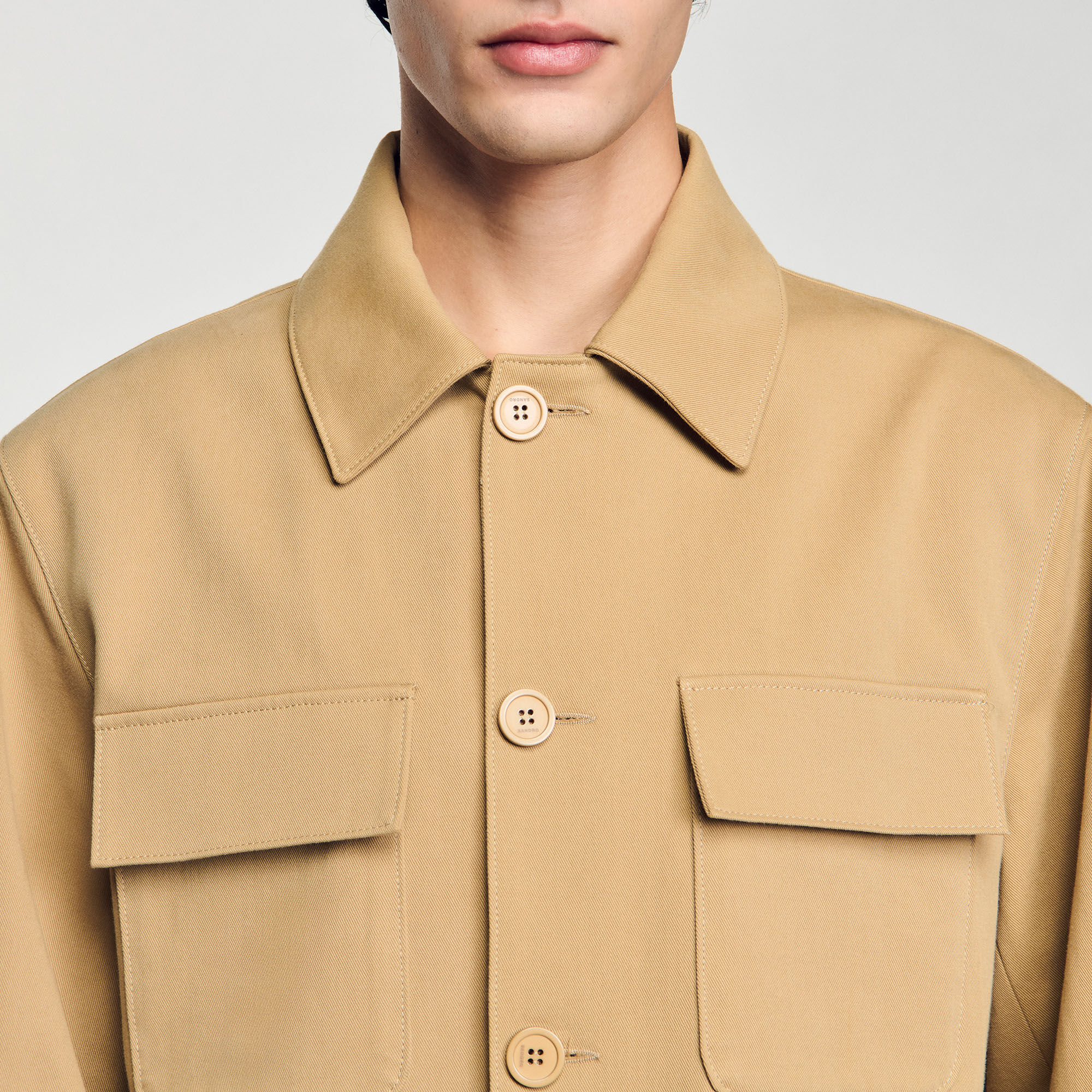 Overshirt met zakken