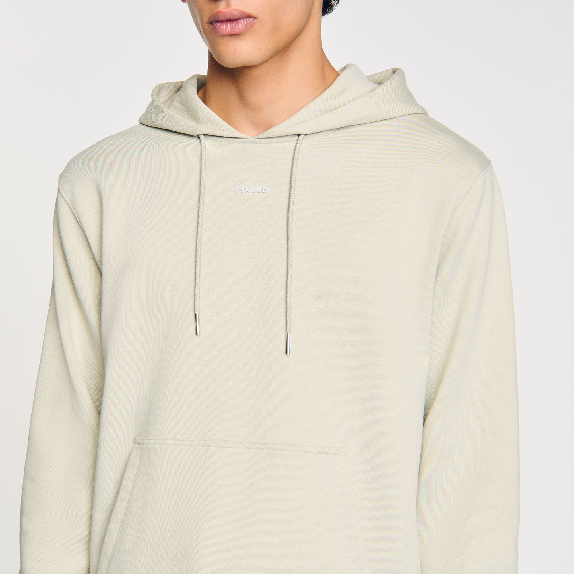 Hoodie met capuchon logo