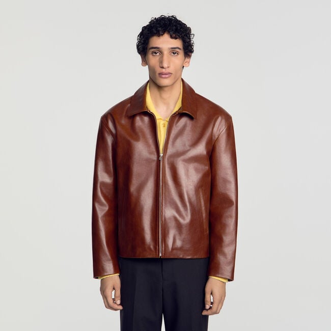 Leren jack - Man | Sandro
