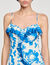 Jurk met ruches en print - Vrouw | Sandro
