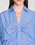 Oversized blouse met strik