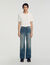 Katoenen jeans baggy fit stone wash - Man | Sandro