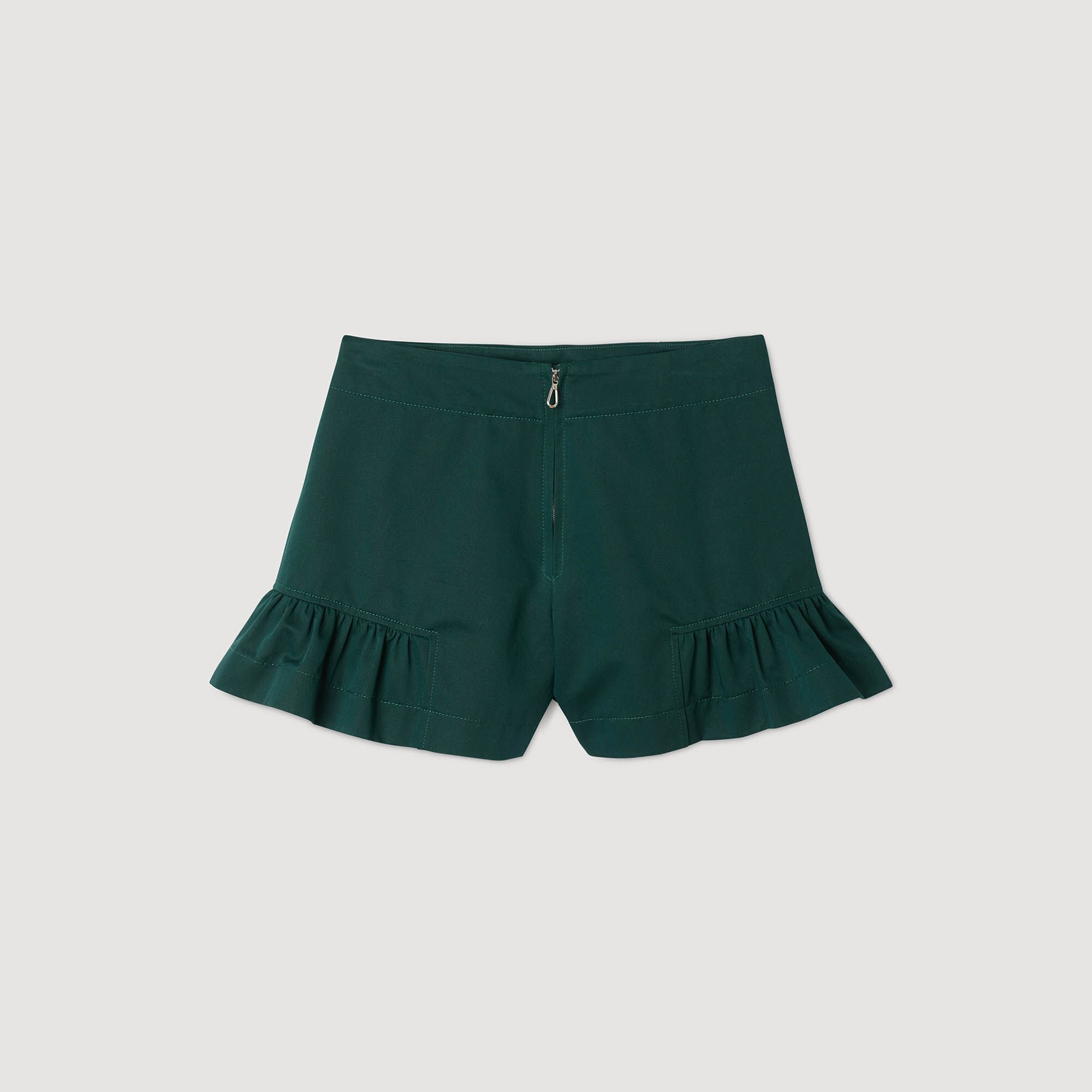 Short met volants