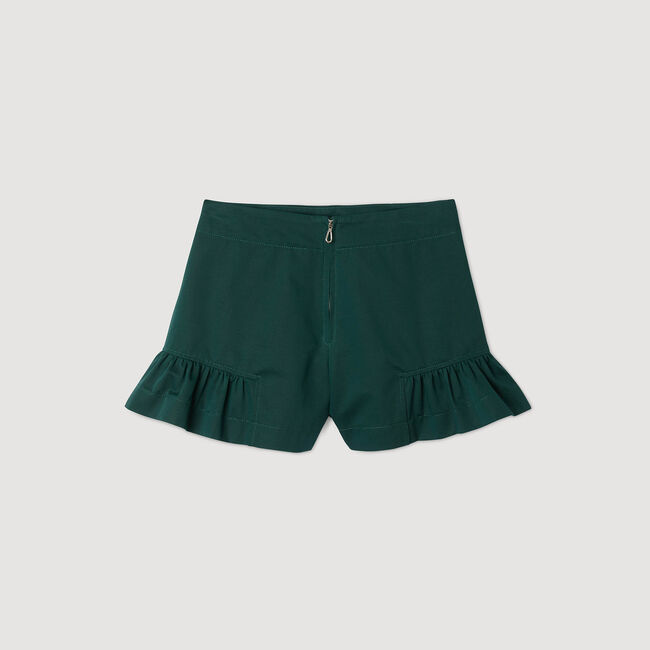 Short met volants