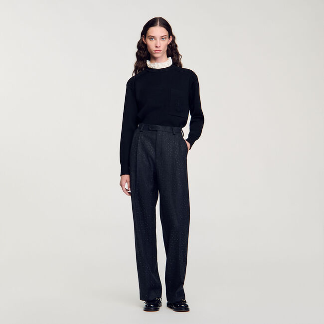 Gestreepte pantalon