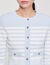 Cardigan gestreept