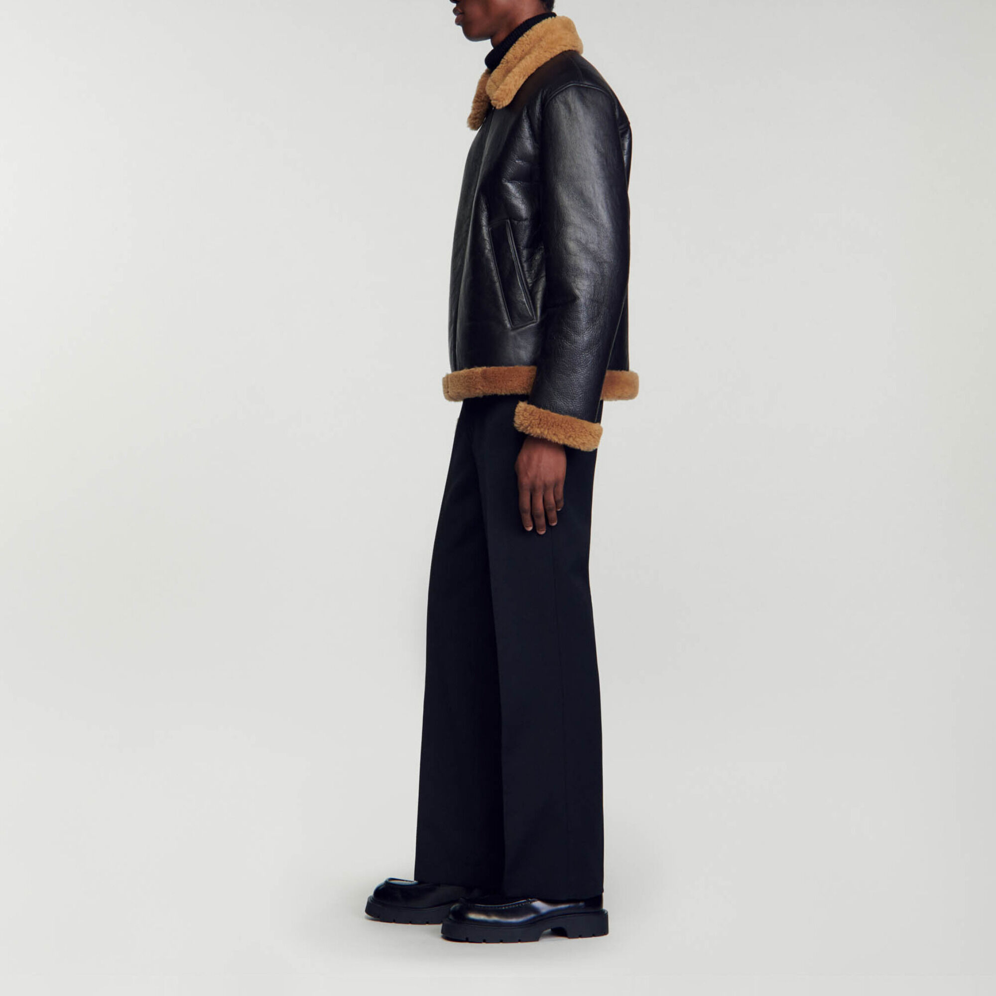 Jack oversized schapenvacht