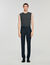 Geruite wollen pantalon
