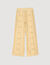 Pantalon straight fit gehaakt