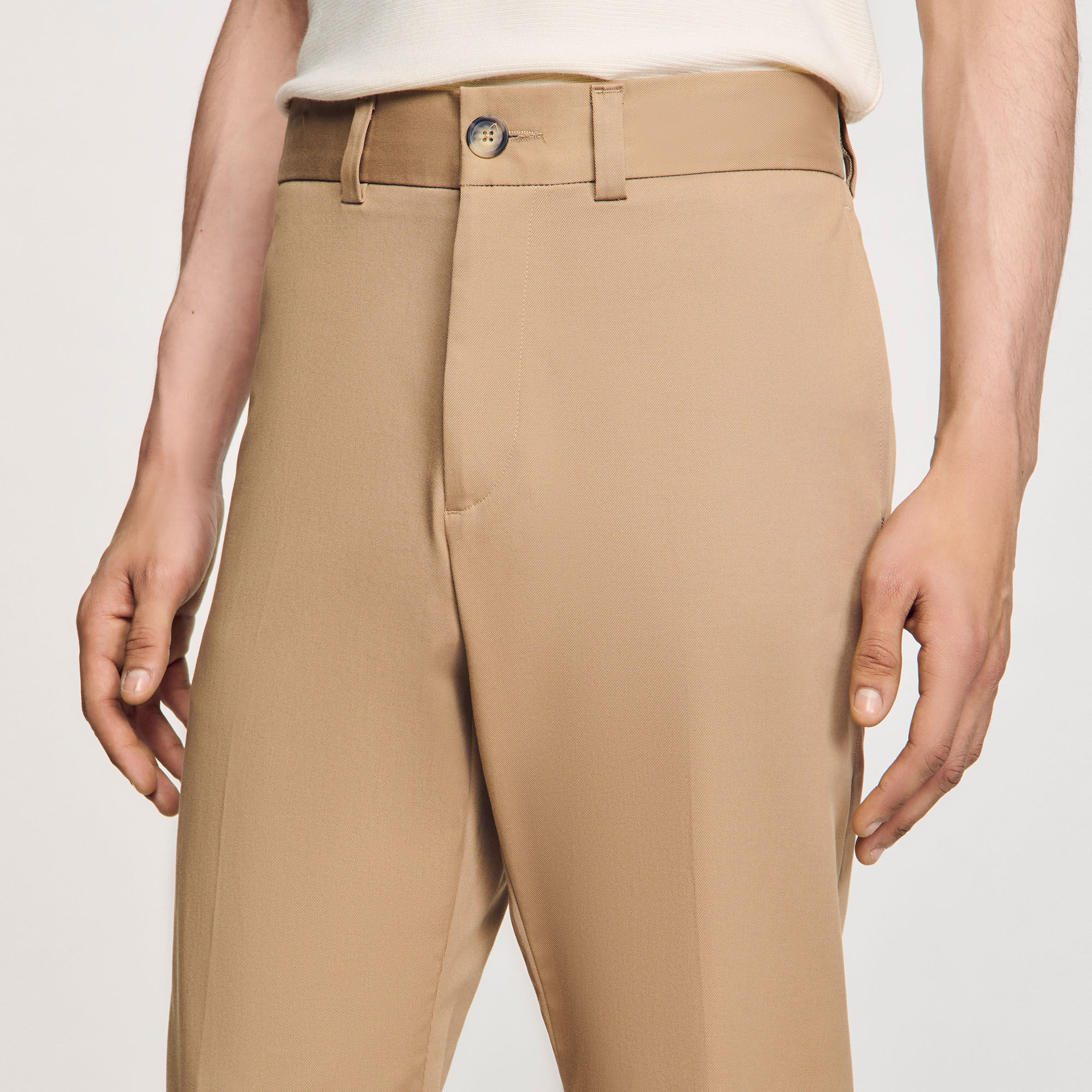 Rechte chino broek