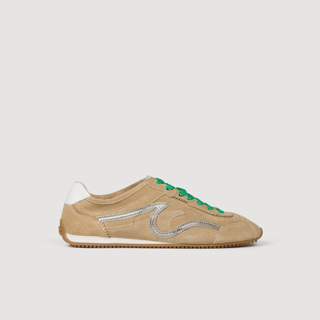 Sneakers Light Wave van su&egrave;de
