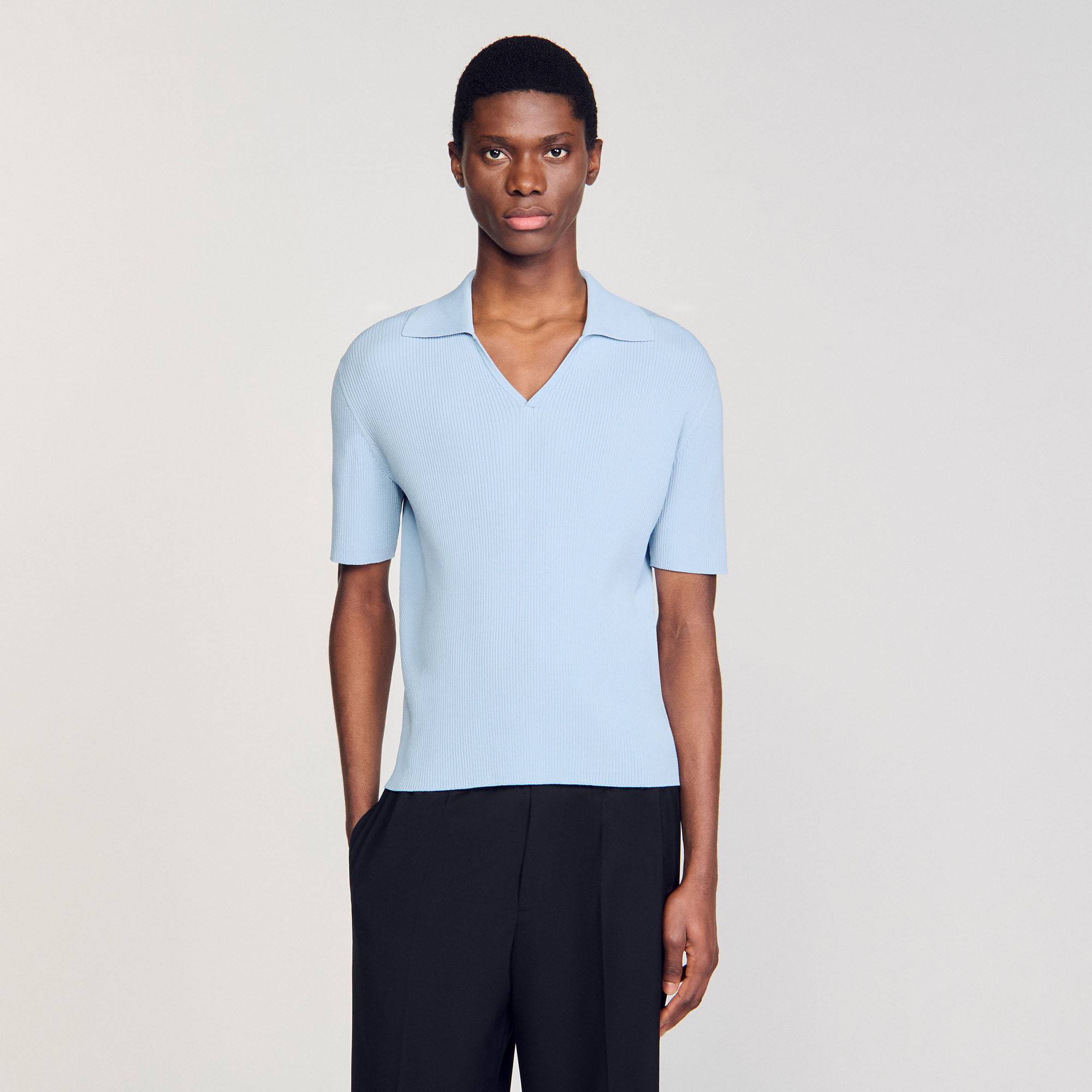 Polo ribgebreid