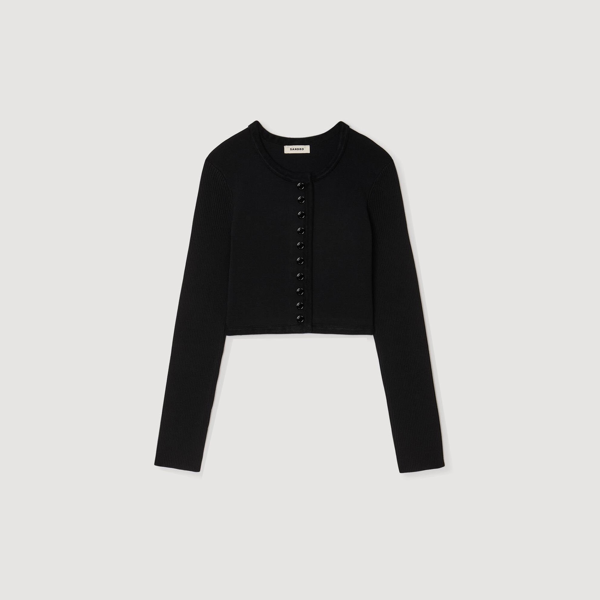 Cardigan vest kort