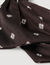 Gesatineerde strik barrette print