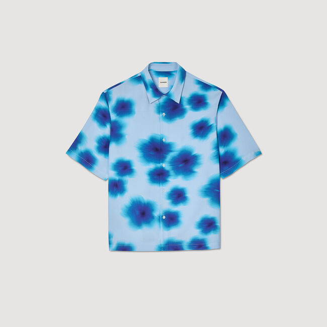 Overhemd met bloemenprint