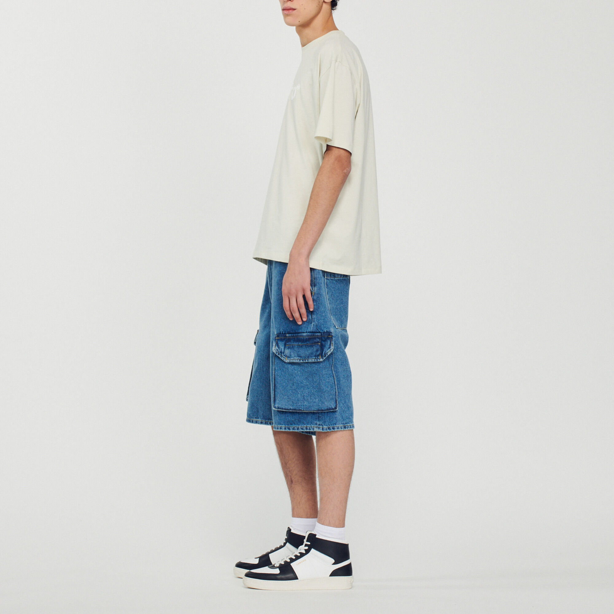 Oversized T-shirt met logo