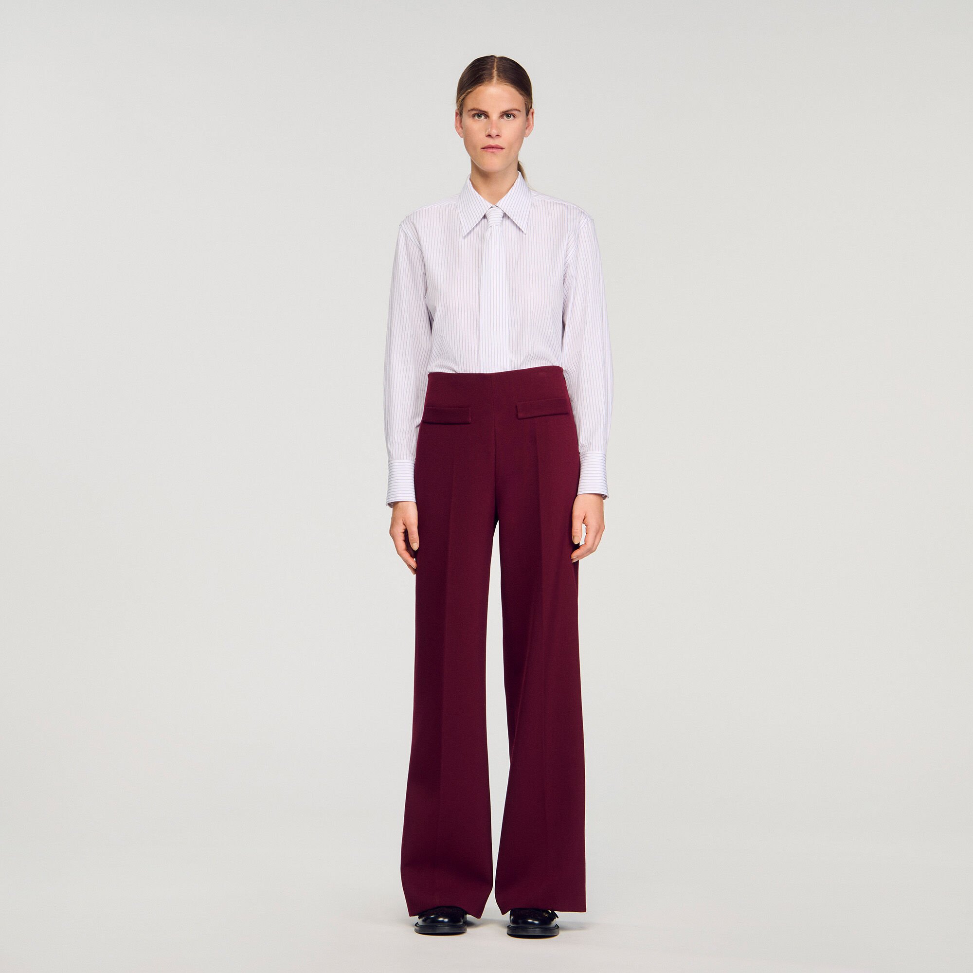 Wijdvallende pantalon