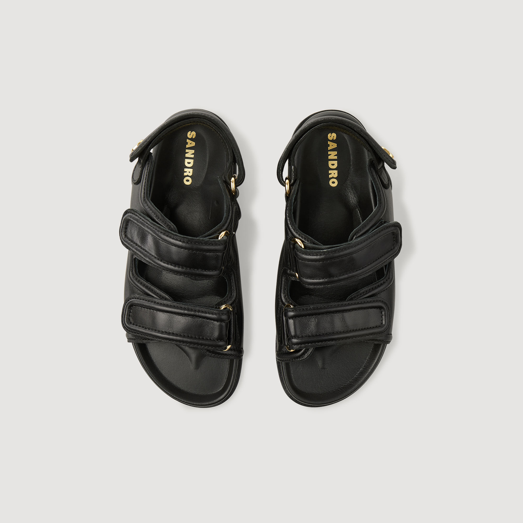 Leren sandalen