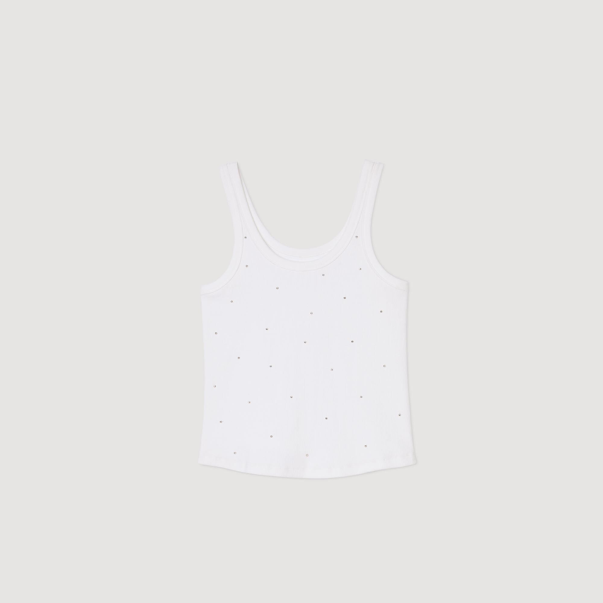 Tanktop met stras