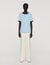 T-shirt tweekleurig met patch