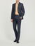 Flannel suit trousers