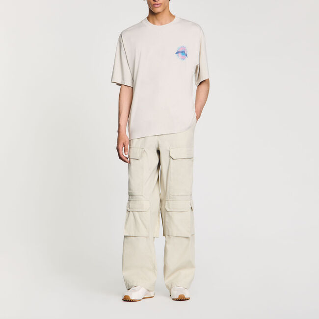 T-shirt met Soleil-print