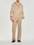 Oversized tricot hoodie