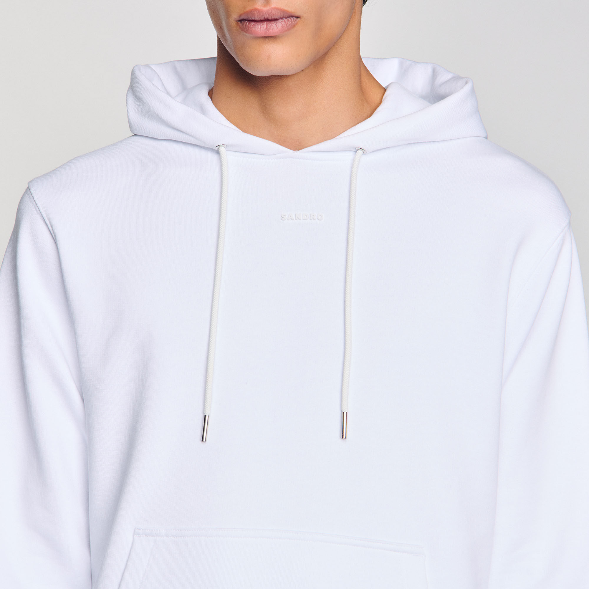 Hoodie met capuchon logo