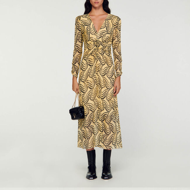 Jurk met Paisley print