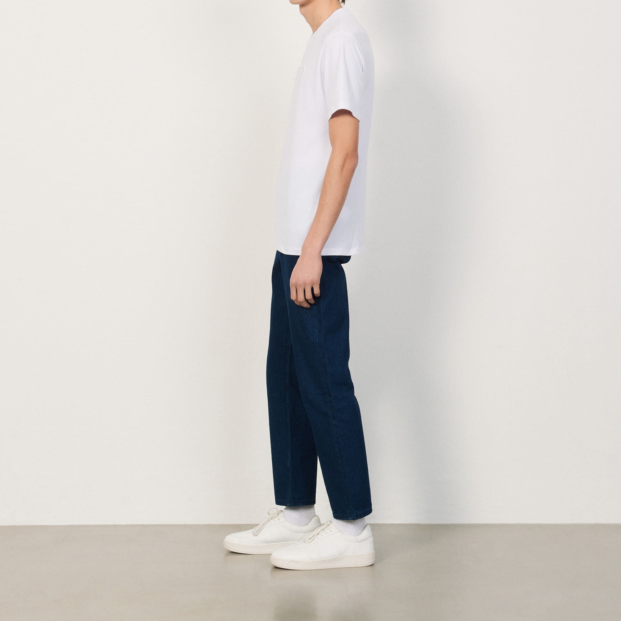 T-shirt met borduursel