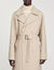 Lange trenchcoat