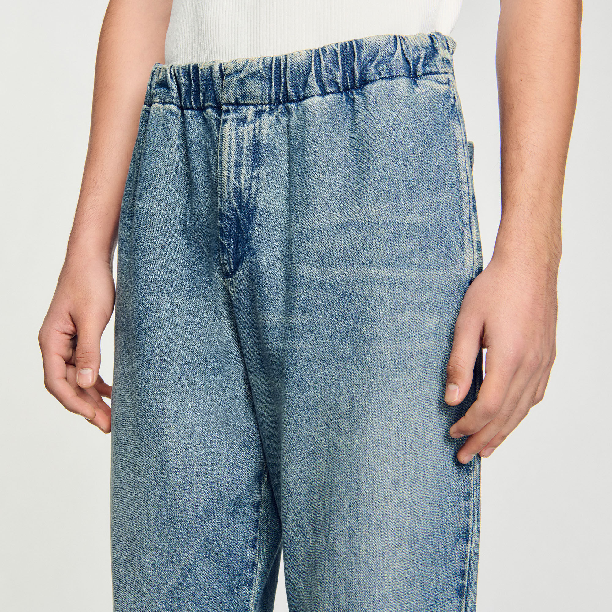 Jeans wijdvallend