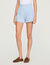 Short hoge taille parelgehaakt