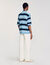 Polo tricot gestreept
