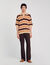 Polo tricot gestreept