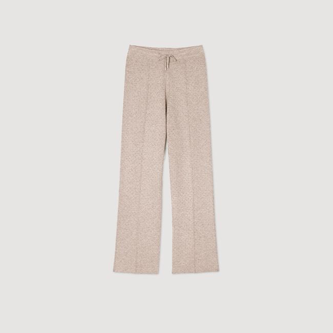 Tricot broek met stras