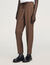 Rechte pantalon met elastiek