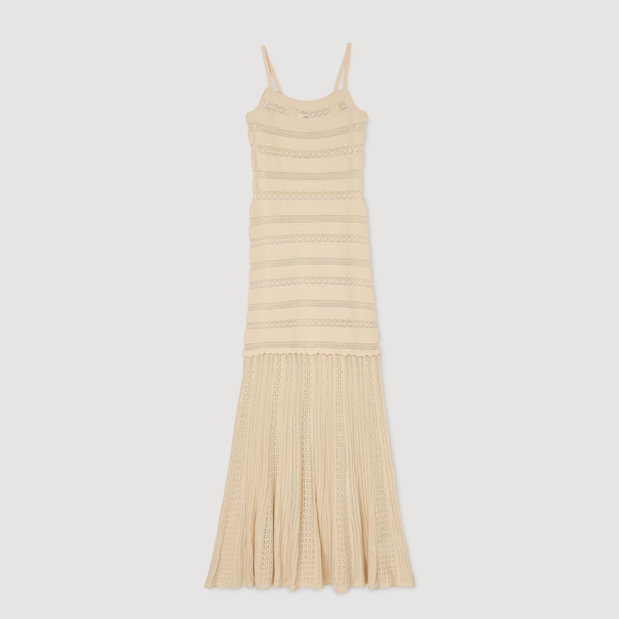Lange jurk tricot