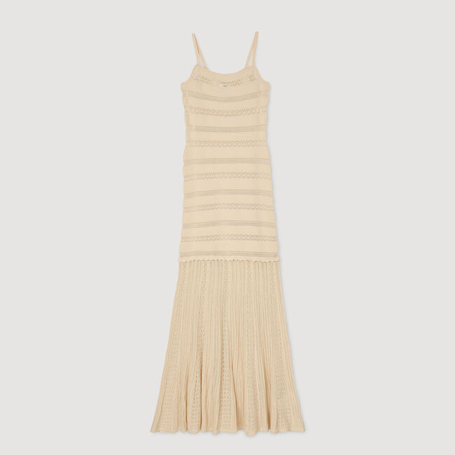 Lange jurk tricot