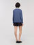 Overhemdblouse ruit en stropdas