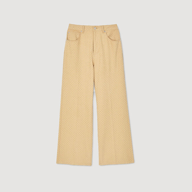 Jeans met stras