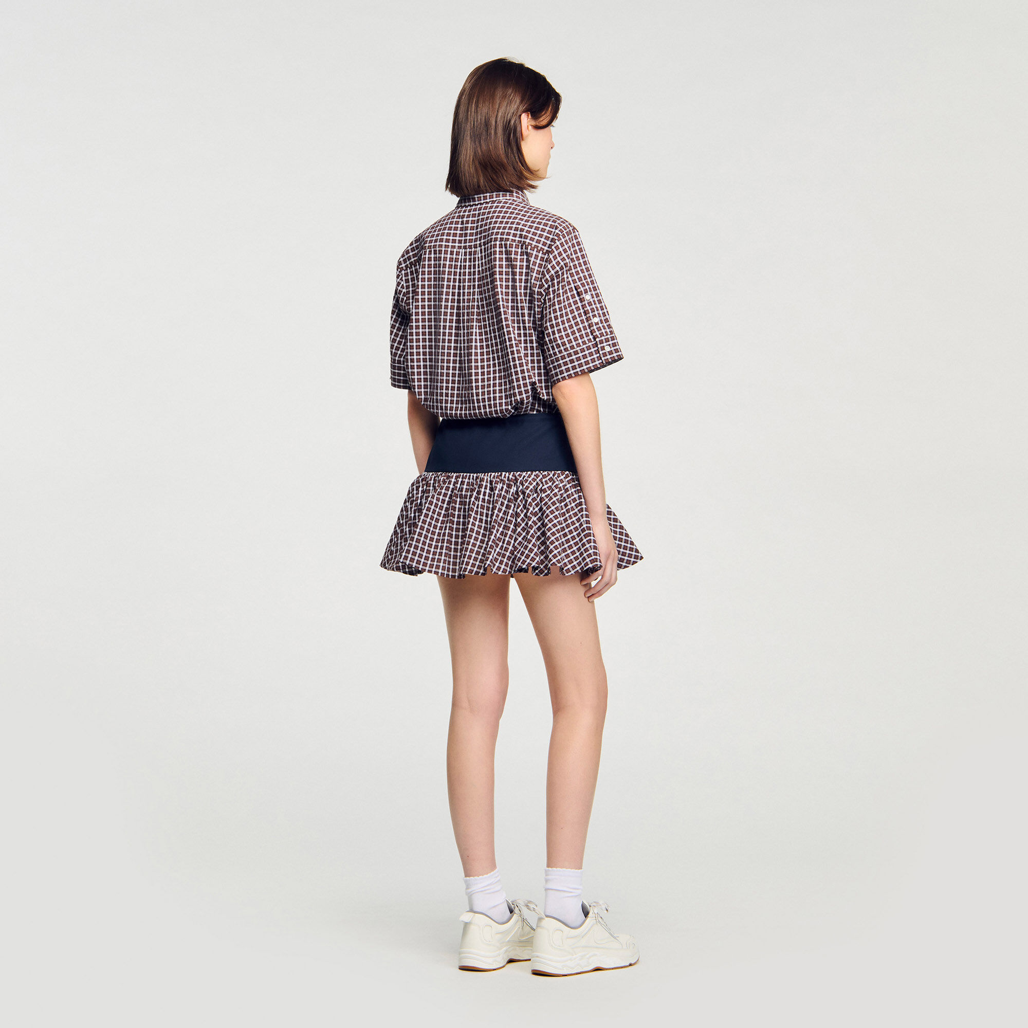 Skort geruit