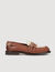 Mocassins lakleer